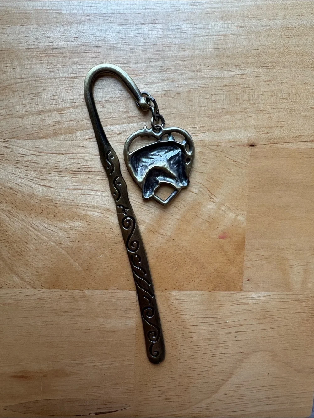 Horse Bookmark Charm